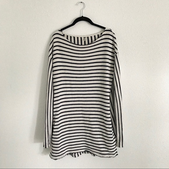 Free People Tops - Free People Long Sleeve Striped Tunic